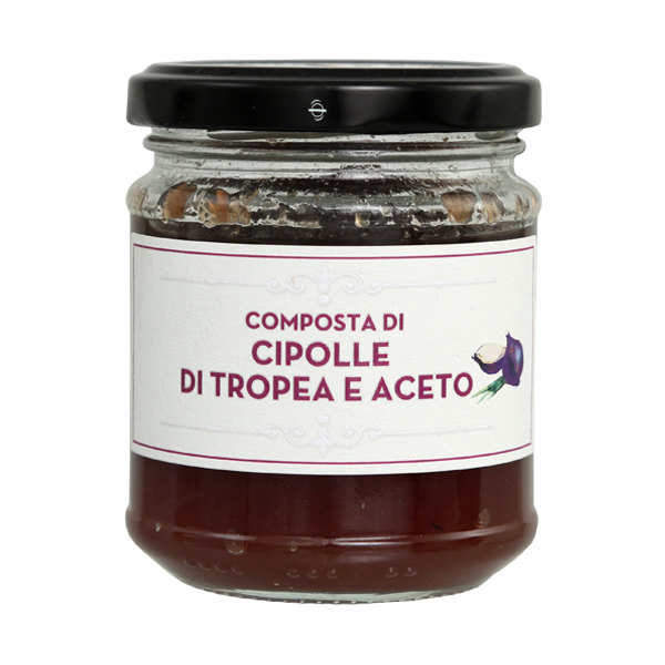 red tropea onion and vinegar jam jar 200g