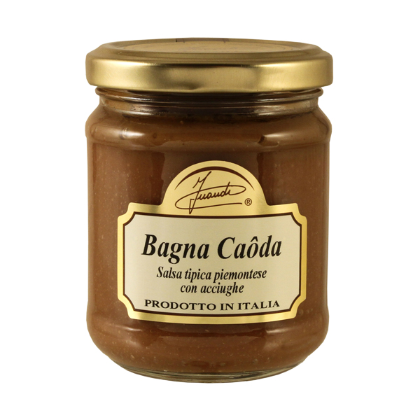 Bagna Caoda sauce with anchovies, garlic and olive oil.