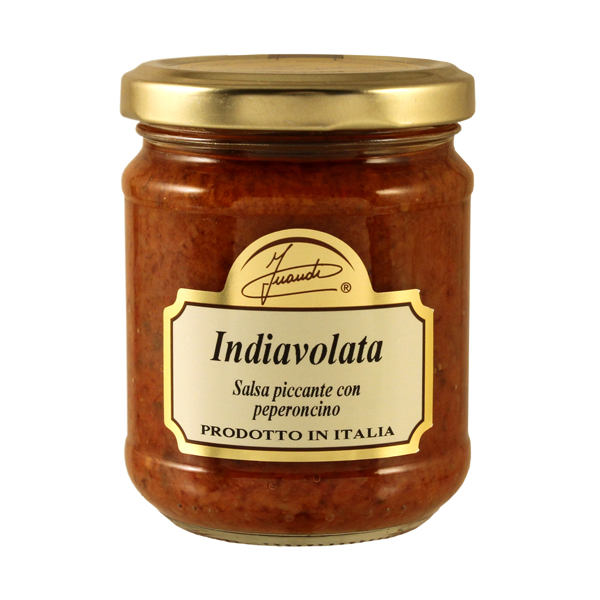 salsa piccante indiavolata vasetto 180g