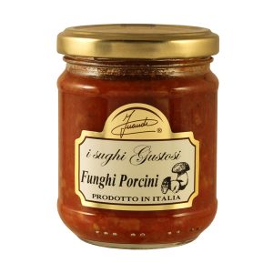 Tomato sauce with Porcini Mushrooms jar 180g