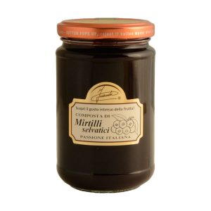 Composta di mirtilli selvatici vasetto 330g
